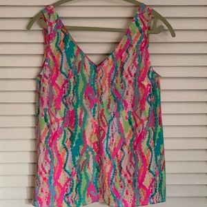 Lilly Pulitzer Silk Tank Top